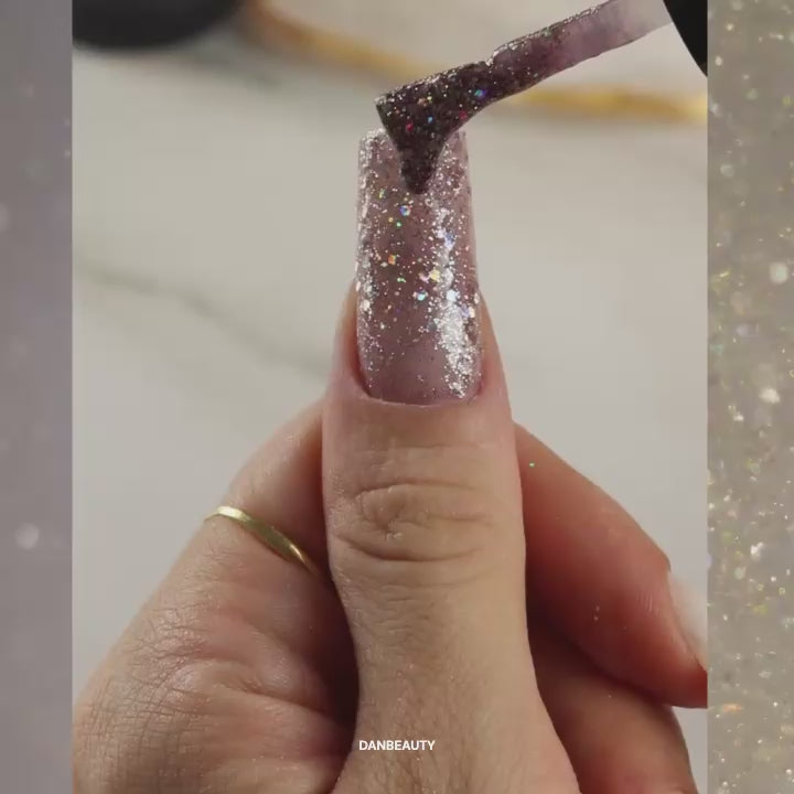 THUYA B-COLOR GELLAK - GLITTER MAUVE NR. 56