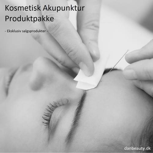 Kosmetisk Akupunktur Produktpakke ex. salgsprodukter